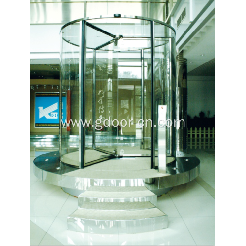 Diamond Three Wing Safety  Revolving Door